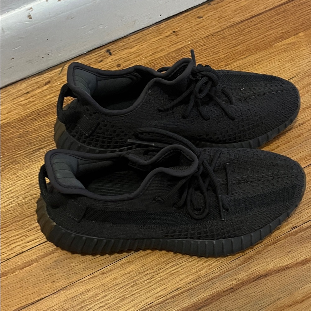 Yeezy Triple Black Athletic Shoes